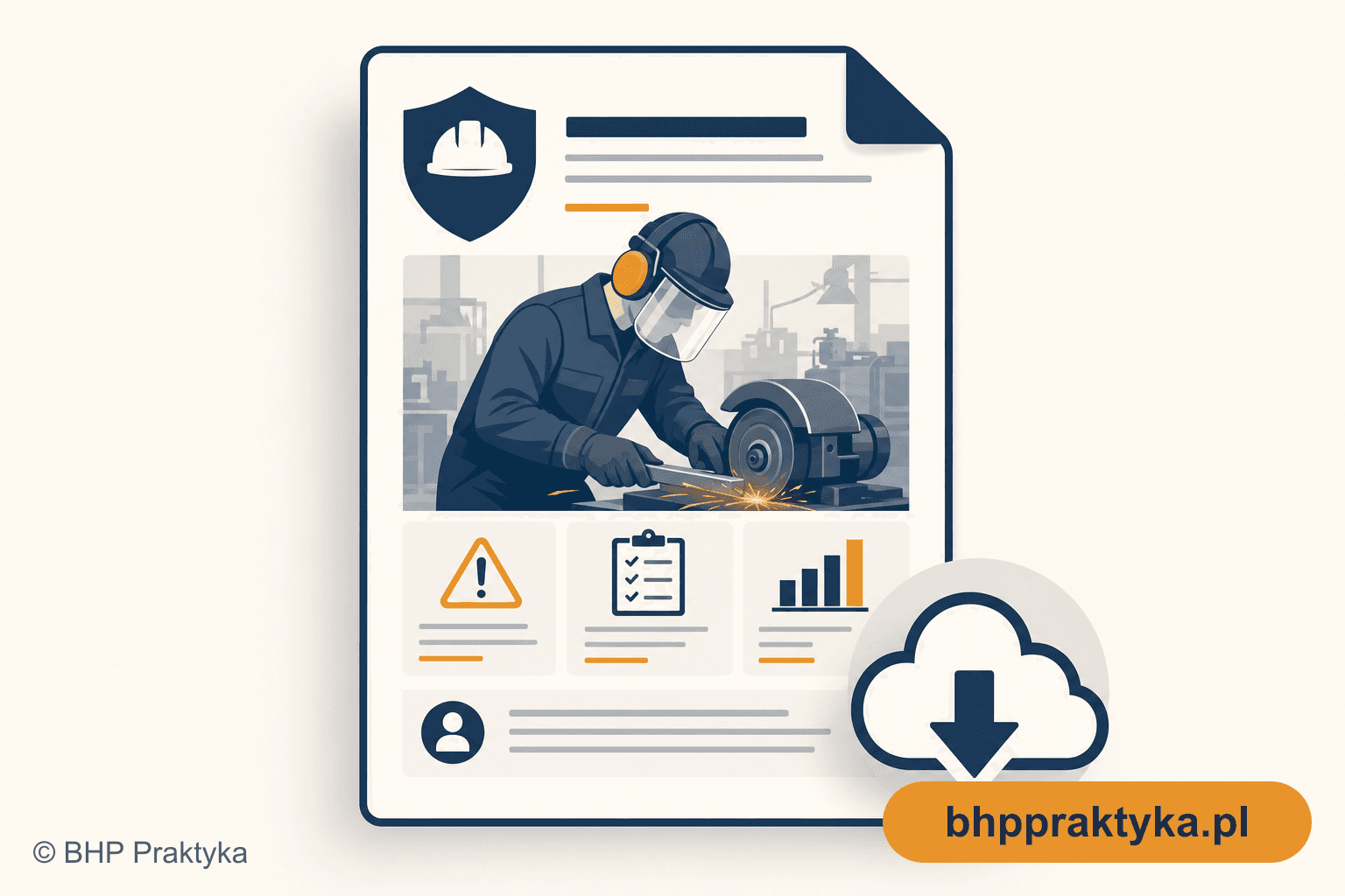 Ocena ryzyka zawodowego szlifierz – kompletna dokumentacja Risk Score